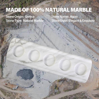 Koville-Natural-Marble-5-Holes-Tealight-Candle-Holder-Agiax