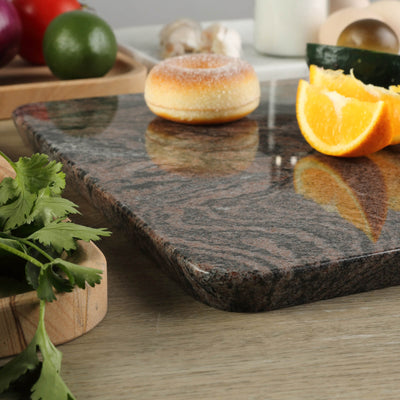 Koville Purple Cutting Board Medium – Artistic Character for Refined Spaces