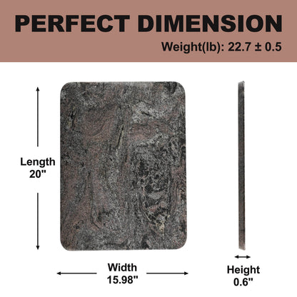 Koville-Nature-Granite-Cutting-Board-20x16in-Paradiso-Pastry-Board