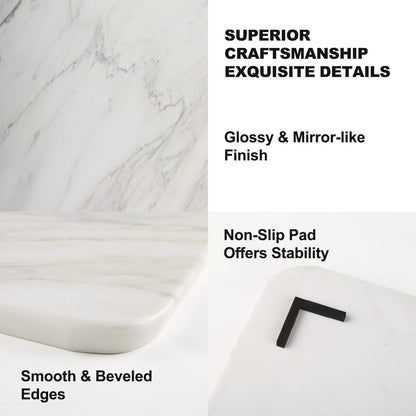 Cutting Board Medium - Marble (Arabescato)