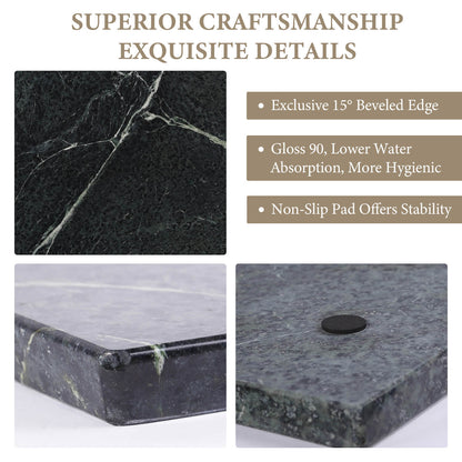 Koville-Nature-Marble-Cutting-Board-20x16in-Indian-Green-Marble-Slab