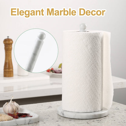 Koville-Nature-Marble-Paper-Towel-Holder-Bianco-Carrara-Kitchen-Rolls-Holder