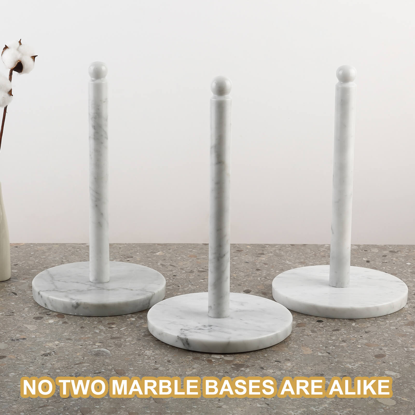 Koville-Nature-Marble-Paper-Towel-Holder-Bianco-Carrara-Kitchen-Rolls-Holder