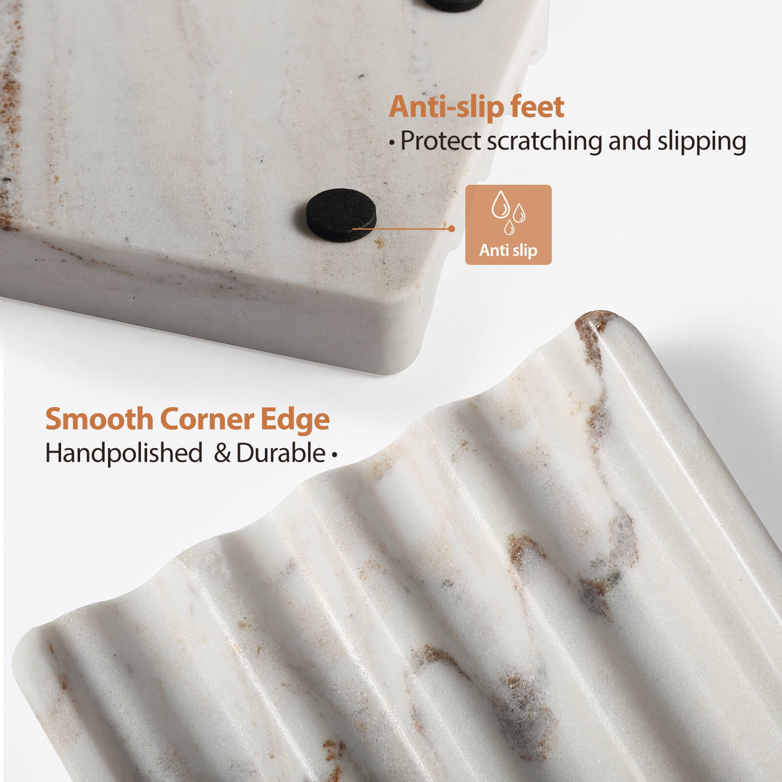 Koville-Nuture-Marble-2PCS-Soap-Dish-Palissandro-Classico-Soap-Holder-for-Bathroom