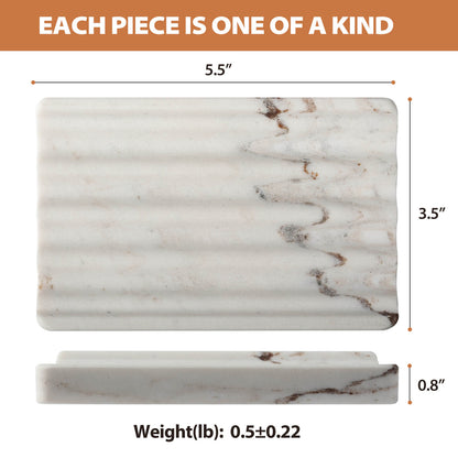 Koville-Nuture-Marble-2PCS-Soap-Dish-Palissandro-Classico-Soap-Holder-for-Bathroom