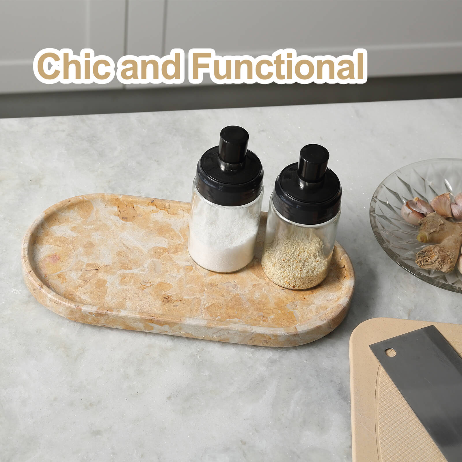 Koville-Oval-Vanity-Tray-12-Decorative-Organizer-Pearlly-Yellow