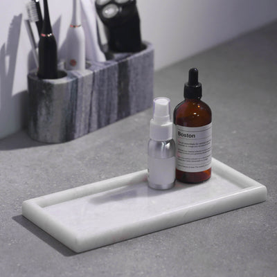 Koville-Rectangular-Marble-Tray-Namib-Fantasy-10x5-Decor-for-Bathroom