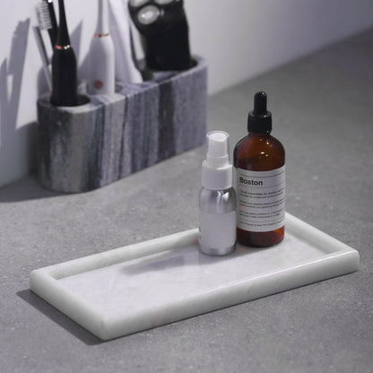 Koville-Rectangular-Marble-Tray-Namib-Fantasy-10x5-Decor-for-Bathroom
