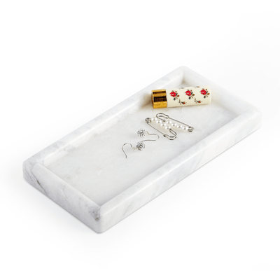 Koville-Rectangular-Marble-Tray-Namib-Fantasy-8x4-Decor-for-Bathroom
