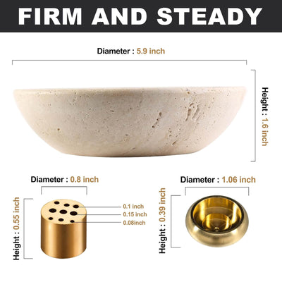 Koville-Travertine-Incense-Holder-Elegant-Sturdy-Durango-Incense-Burner