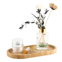 Race Track Tray - Sunny (Travertine)