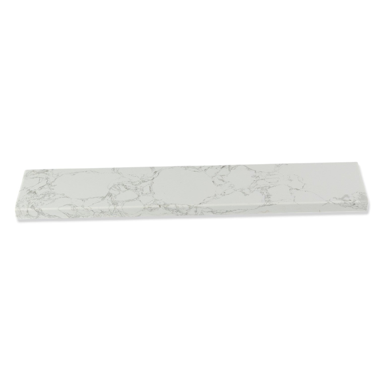 Koville Natural Stone Vanity Sidesplash in Arabescato Mercurio