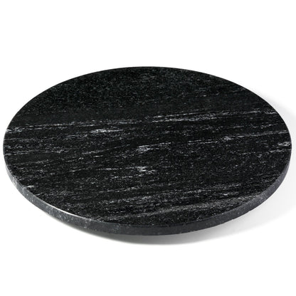 Koville 406 mm lazy susan for table serving in Via Lactea natural stone