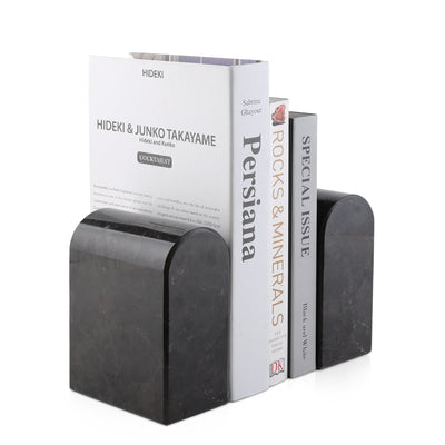 Koville Marble Triumphal Arch Bookend SE in Brown Antique, product view