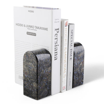 Koville Marble Triumphal Arch Bookend Medium in Butterfly Blue, product view