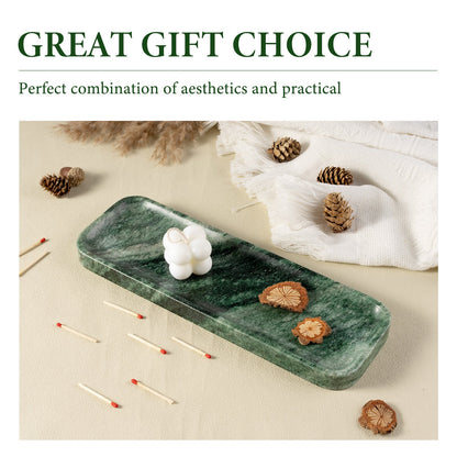 Koville Natural Stone One-Piece Square Trays in Verde Lapponia, product view 13
