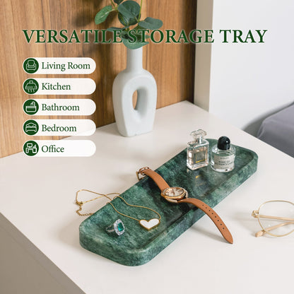 Koville Natural Stone One-Piece Square Trays in Verde Lapponia, product view 15