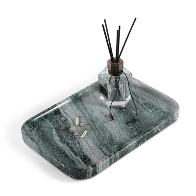 Koville Natural Stone One-Piece Square Trays in Verde Lapponia, product view 19