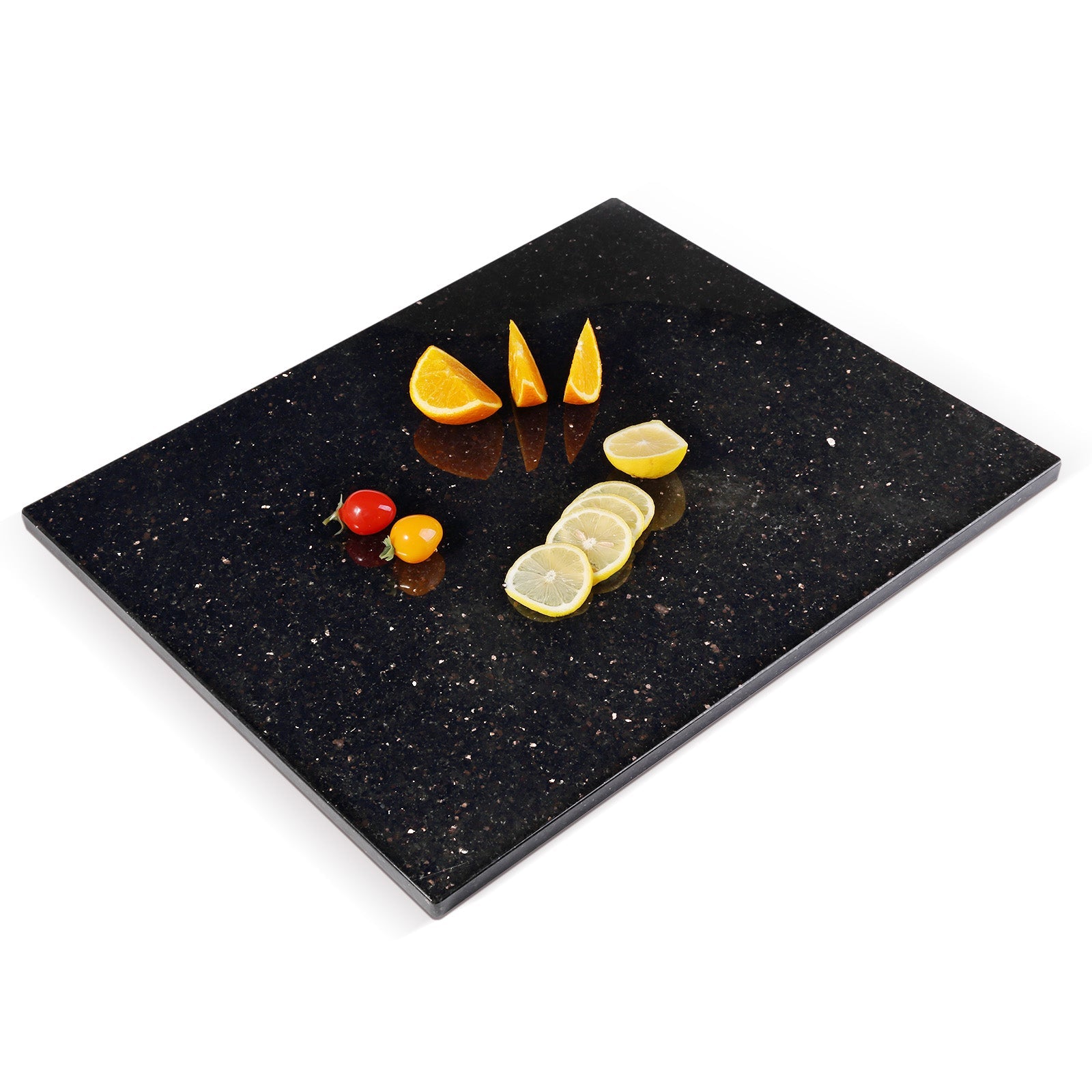 Koville natural stone pastry board in Black Galaxy