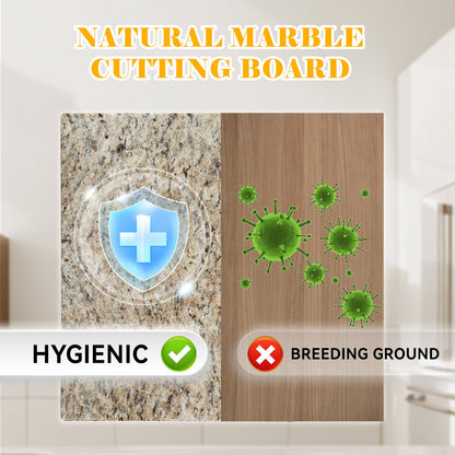 Koville natural stone pastry board in Ornamental