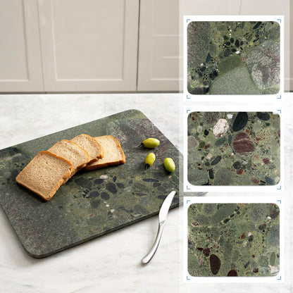 Koville natural stone pastry board in Twister Green