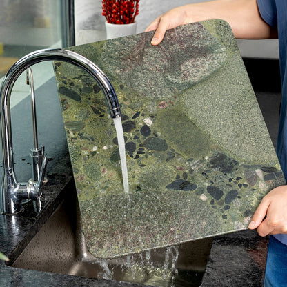 Koville natural stone pastry board in Twister Green
