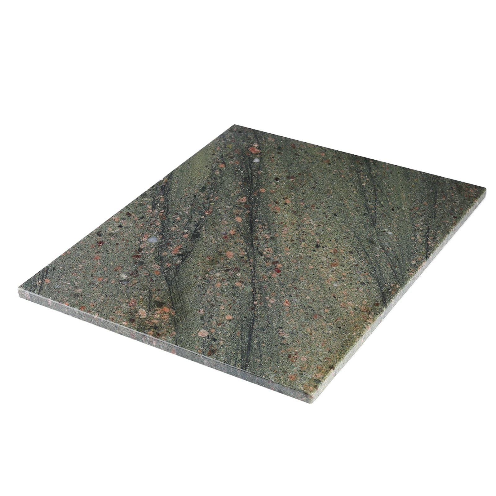 Koville natural stone pastry board in Wild West Green