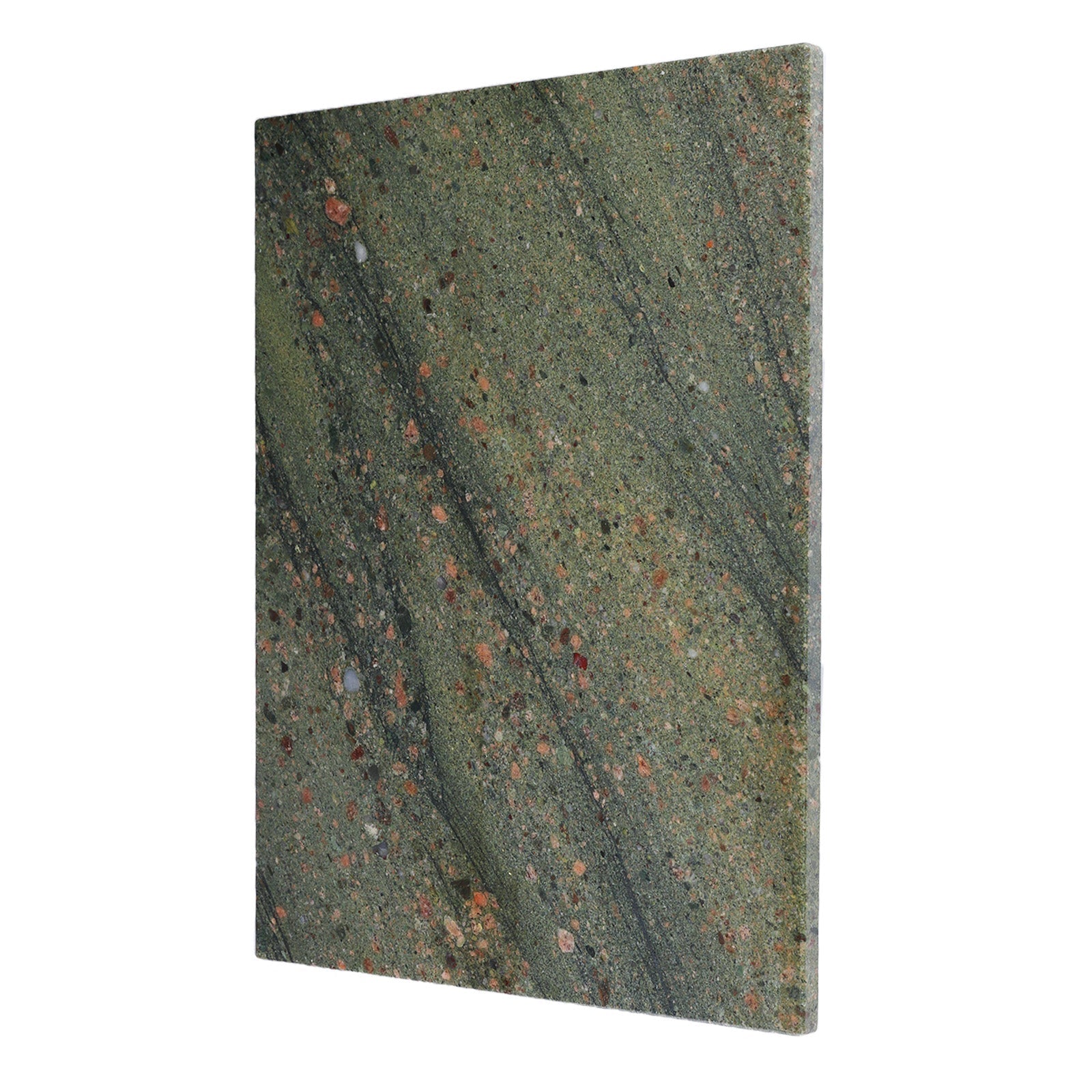 Koville natural stone pastry board in Wild West Green