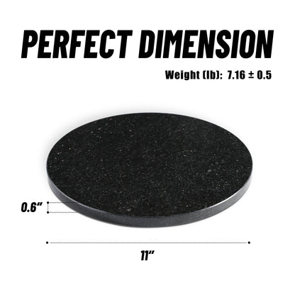 Koville round natural stone pastry board - Koville_Granite_Pastry_Board_-_round_D_280_Black_Galaxy_37.jpg