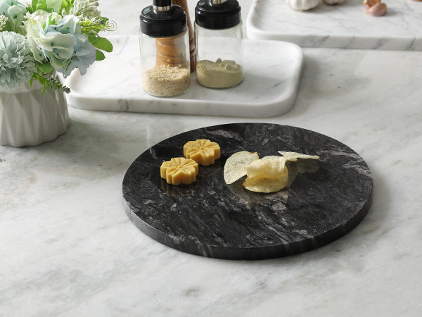 Koville round natural stone pastry board - Koville_Granite_Pastry_Board_-_round_D_280_Ocean_Fantasy_30.jpg