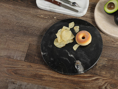Koville round natural stone pastry board - Koville_Granite_Pastry_Board_-_round_D_280_Ocean_Fantasy_31.jpg