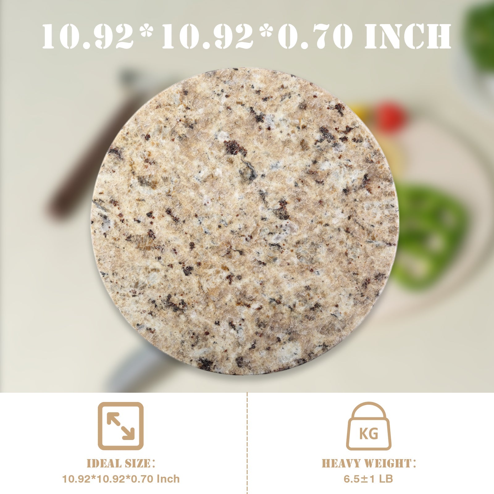 Koville round natural stone pastry board - Koville_Granite_Pastry_Board_-_round_D_280_Ornamental_4.jpg