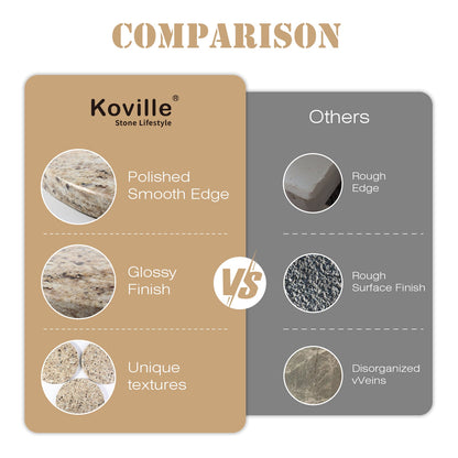 Koville round natural stone pastry board - Koville_Granite_Pastry_Board_-_round_D_280_Ornamental_6.jpg