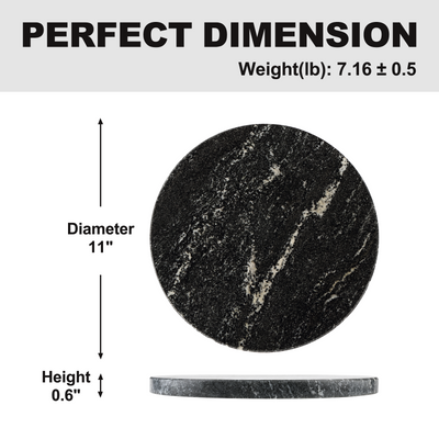 Koville round natural stone pastry board - Koville_Granite_Pastry_Board_-_round_D_280_Via_Lactea_2.png