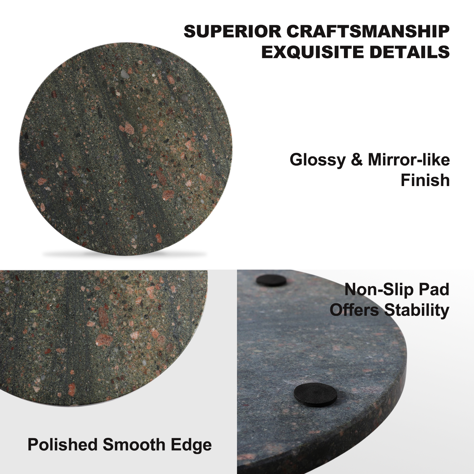 Koville round natural stone pastry board - Koville_Granite_Pastry_Board_-_round_D_280_Wild_West_Green_11.png