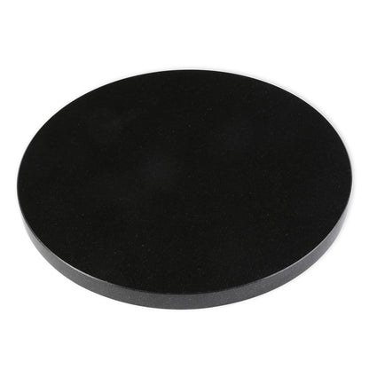 Koville round natural stone pastry board - Koville_Granite_Pastry_Board_-_round_D_280_Zimbabwe_Black_1.jpg