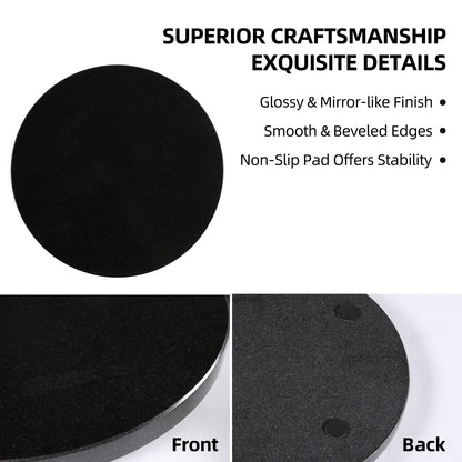 Koville round natural stone pastry board - Koville_Granite_Pastry_Board_-_round_D_280_Zimbabwe_Black_3.jpg