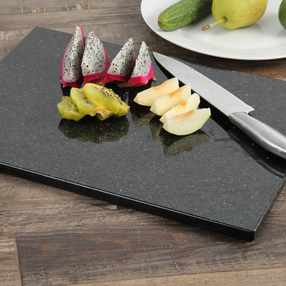 Koville natural stone pastry board in Black Galaxy