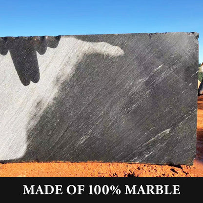 Koville natural stone pastry board in Black Galaxy