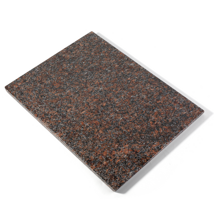 Koville natural stone pastry board in Dakota Mahogany