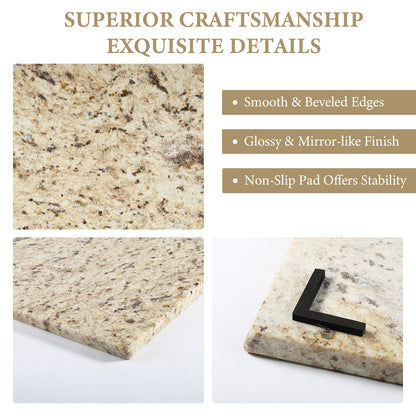 Koville natural stone pastry board in Ornamental