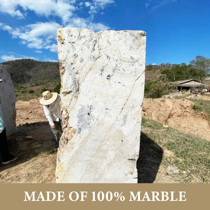 Koville natural stone pastry board in Ornamental