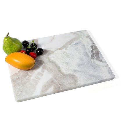 Koville natural stone pastry board in Oyster White