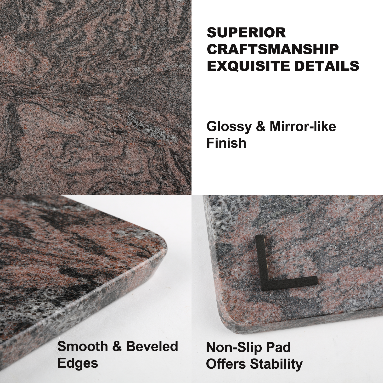 Koville natural stone pastry board in Paradiso