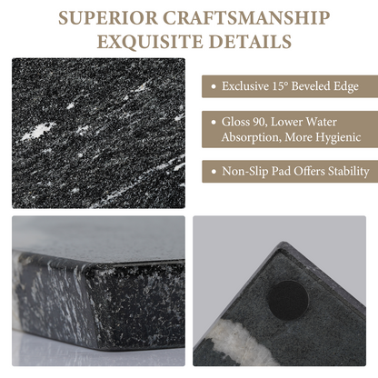 Koville natural stone pastry board in Via Lactea