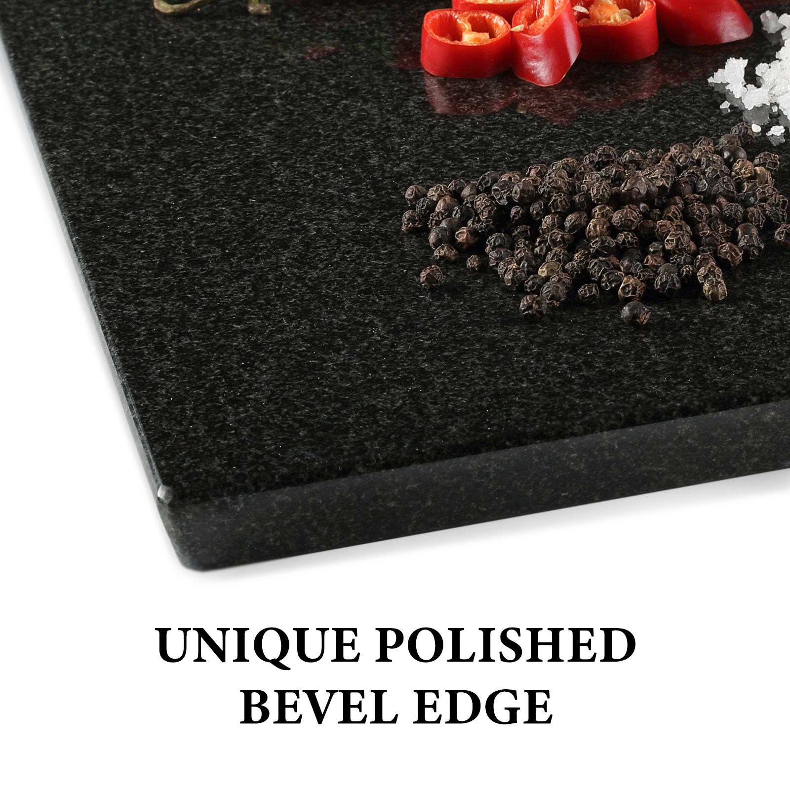 Koville natural stone pastry board in Zimbabwe Black