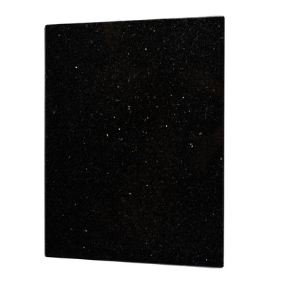 Koville natural stone pastry board in Black Galaxy