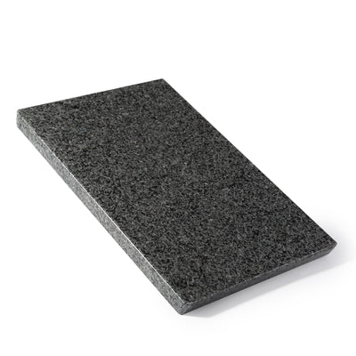 Koville natural stone pastry board in Sesame Black (F)