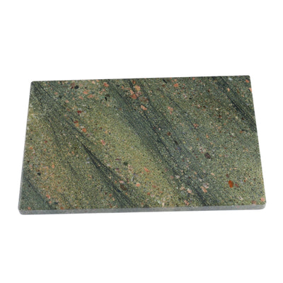 Koville natural stone pastry board in Wild West Green