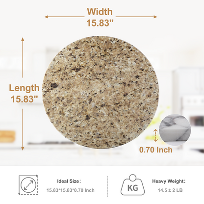 Koville round natural stone pastry board - Koville_Granite_Pastry_Board_-round_D_406_Ornamental_4.png